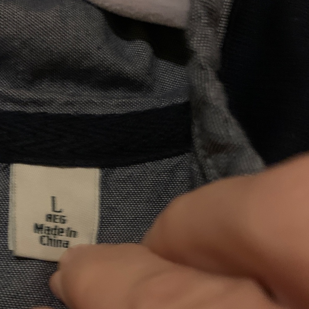 L.L. Bean Navy Shirt - Picture 3 of 4